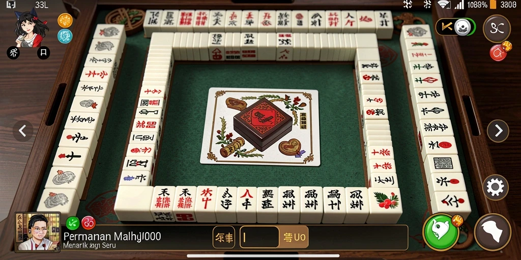 Tampilan gameplay Mahjong yang menarik di 33L.