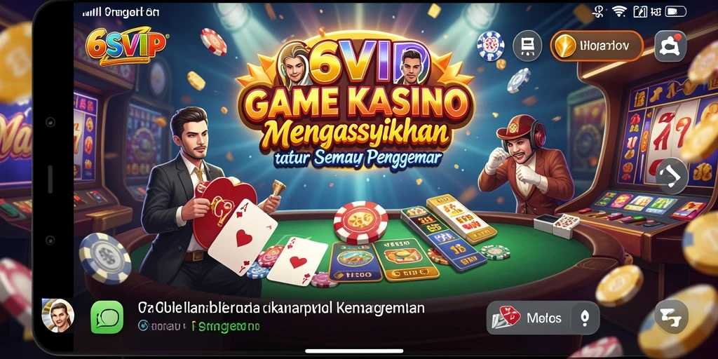 Tampilan gameplay menarik dari 6SVIP yang memikat pemain.