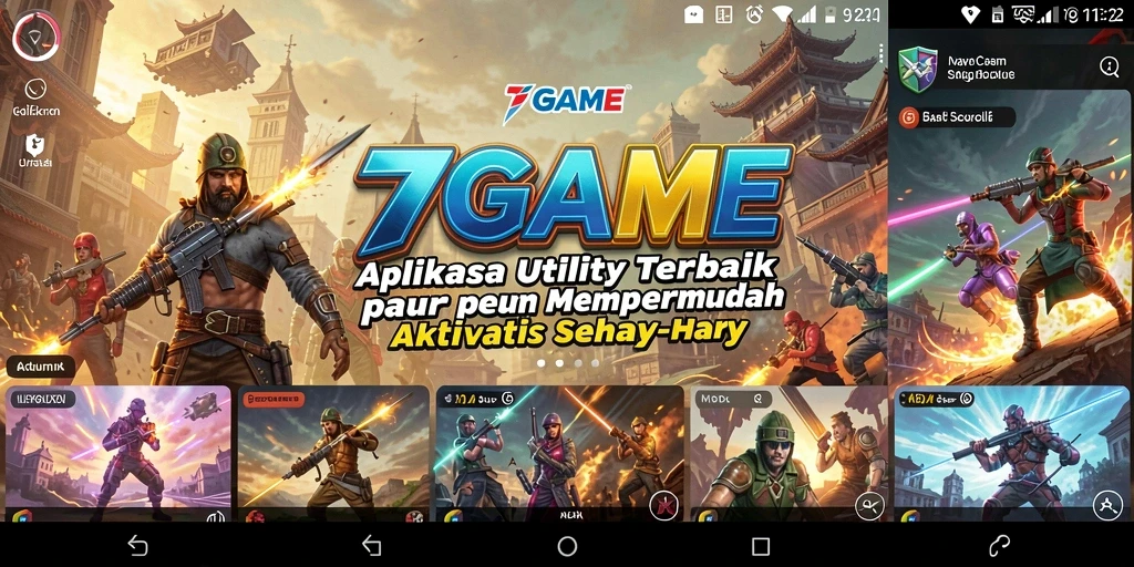 Tampilan fitur pengingat cerdas di 7GAME untuk aktivitas sehari-hari.