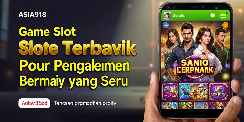 Tampilan gameplay Slot yang mendebarkan dari ASIA918.