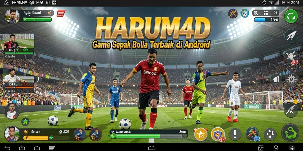 Tampilan gameplay HARUM4D yang menarik dan dinamis.