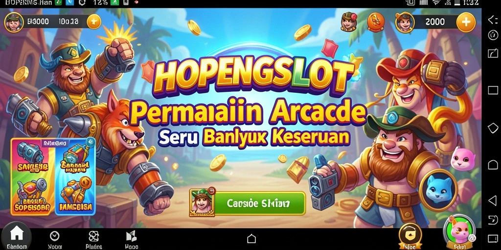 Tampilan gameplay seru HOPENGSLOT di layar penuh.