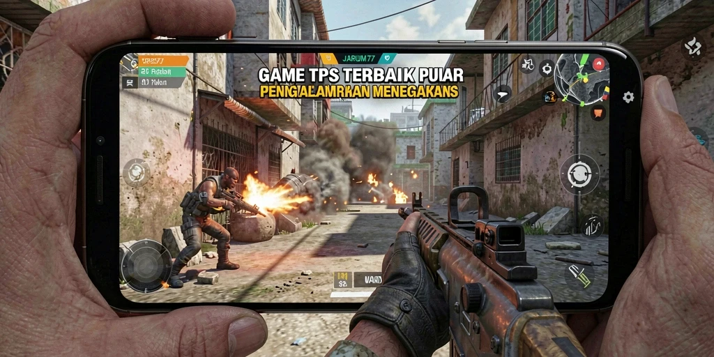 Screenshot gameplay JARUM77 menunjukkan aksi pertempuran yang mendebarkan.