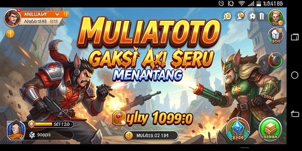 Tampilan gameplay seru dari MULIATOTO penuh aksi.
