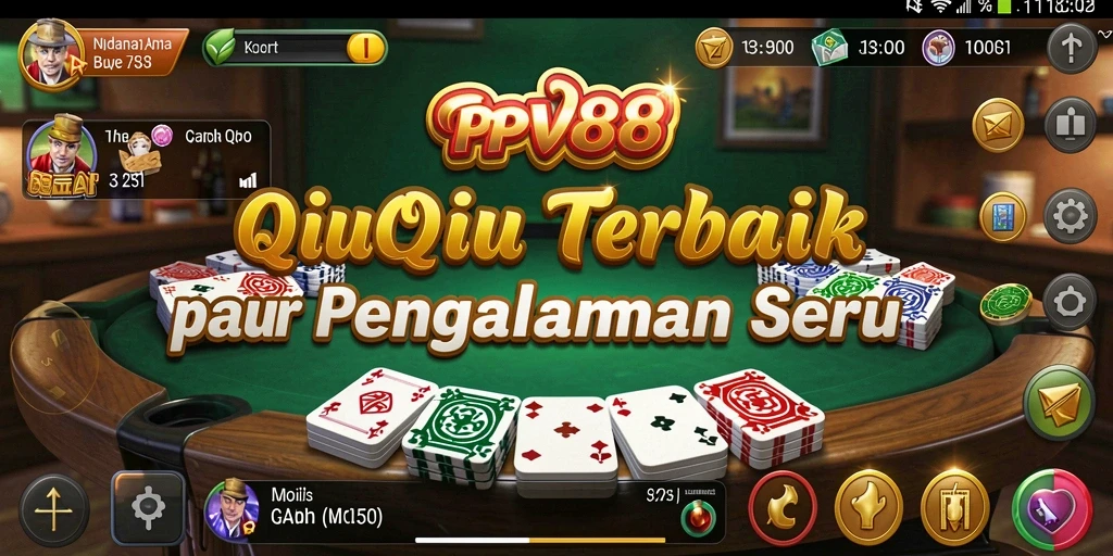Screenshot gameplay QiuQiu PPV88 yang menarik dan seru.