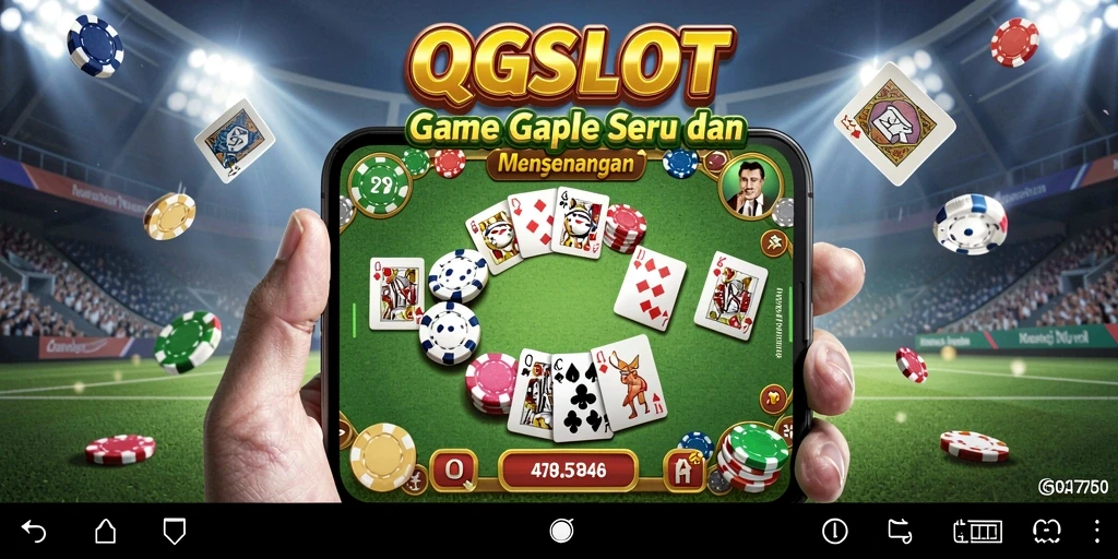 Tampilan gameplay Gaple QQSLOT yang memukau dan interaktif.