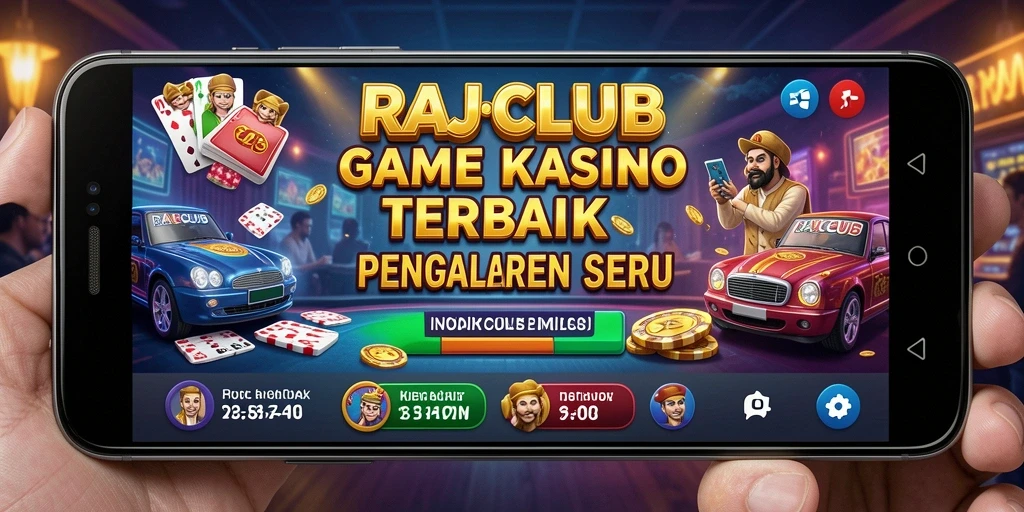 Tampilan gameplay RAJACLUB dengan suasana Kasino yang memukau.
