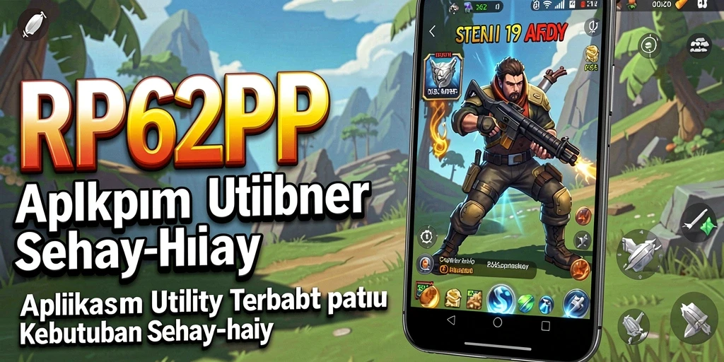 Tampilan antarmuka RP62RP yang intuitif dan sederhana.