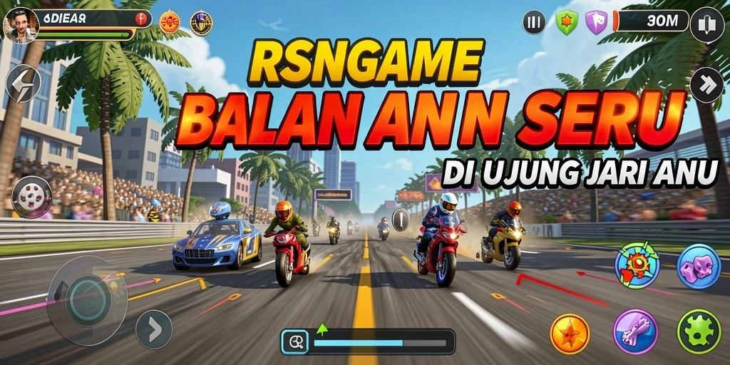 Gameplay RSNGAME yang mendebarkan dan menegangkan.