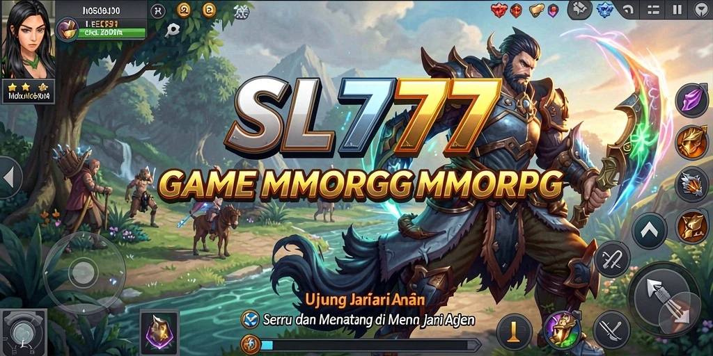Screenshot gameplay SL777 menunjukkan pertarungan yang seru dan grafis menawan.