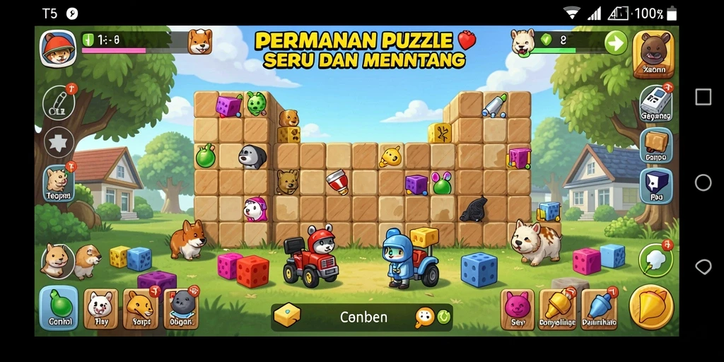 Tampilan gameplay T6 yang seru dan penuh tantangan.